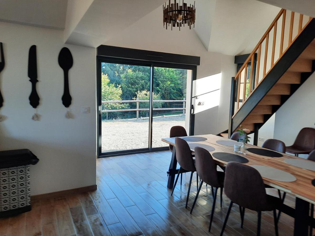 Madelaine Ranch, Nouvelle Piscine 2025 Le Gast Exterior foto